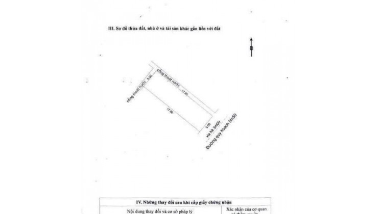 Bán đất đường Bàu Mạc 20 - Kẹp lối thoàn hiểm 1m bên hông